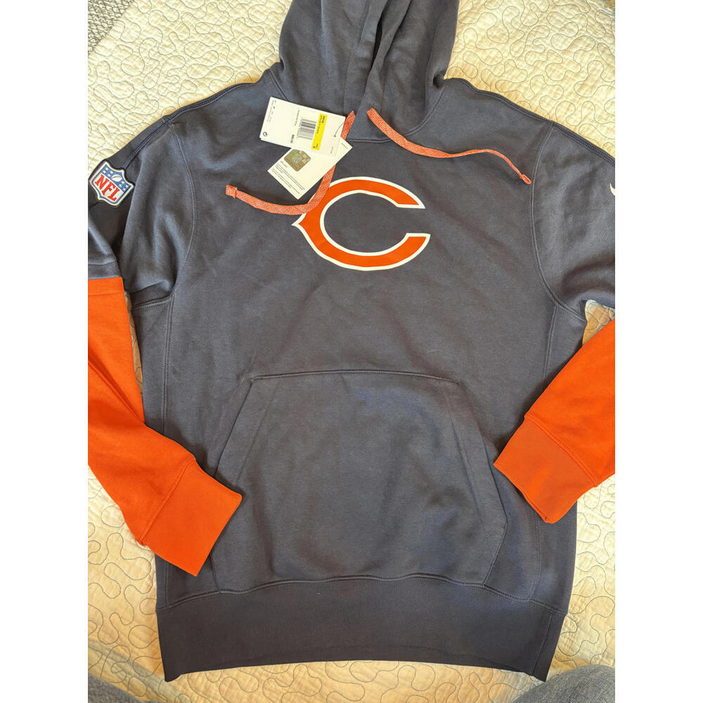 Nike Chicago Bears NFL Hoodie Sweatshirt Men's Size‎ Small #663